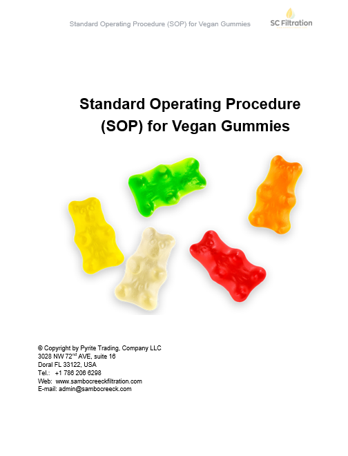 Standard Operating Procedure (SOP) for Vegan Gummies