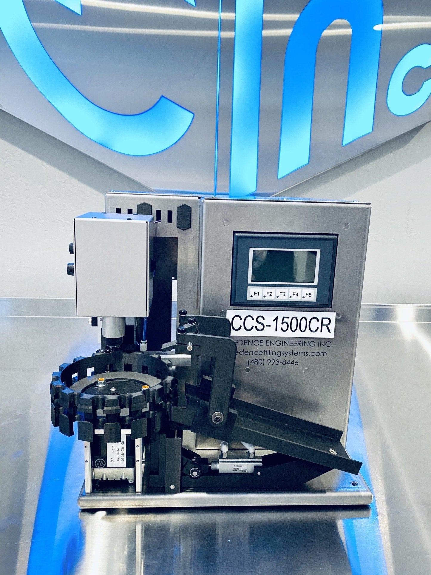 CCS-1500CR Carousel Rotary Capping System - SC Filtration