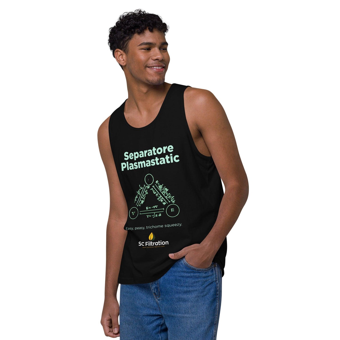 Easy peasy... Men’s premium tank top - SC Filtration