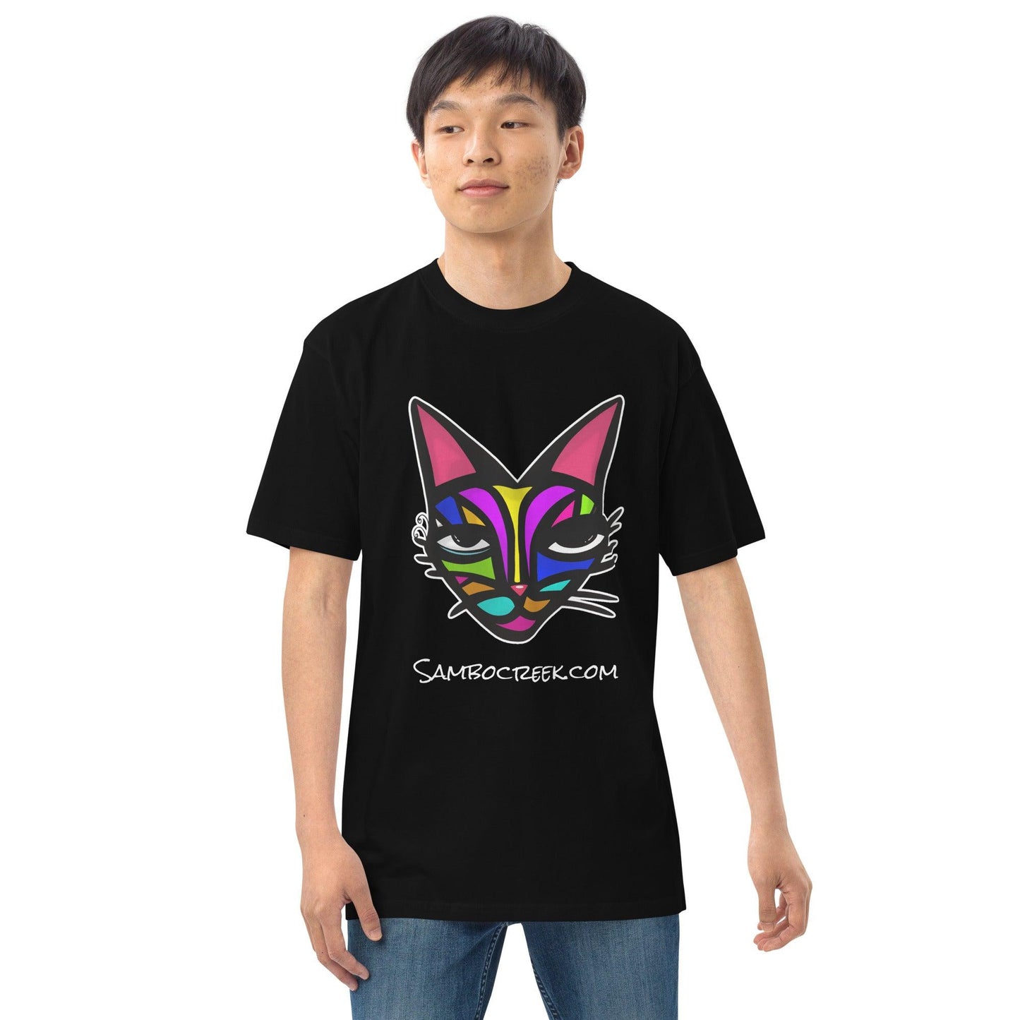 Men’s premium SCF Cat tee - SC Filtration