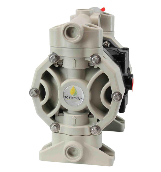 AODD Pump 1/2" Polypropylene 15 GPM