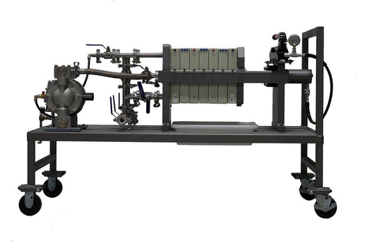 FDA cGMP Filter Press 0.3 Cubic Feet