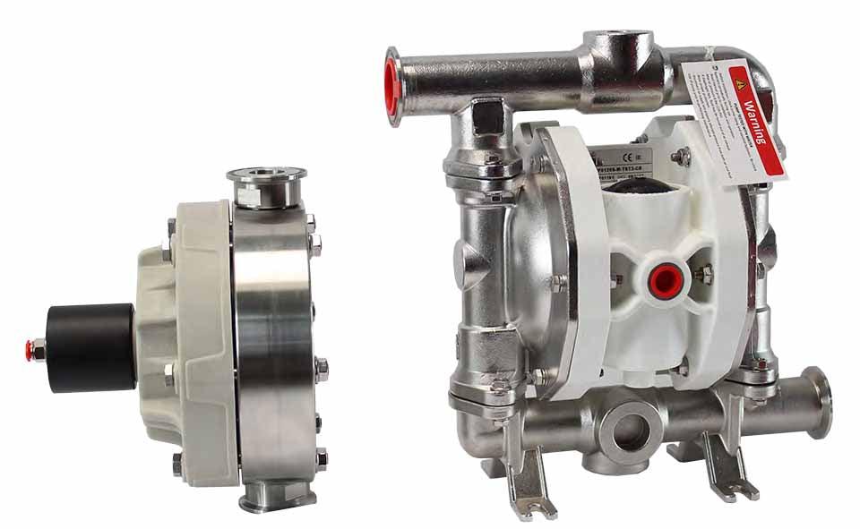 Pulsation Damper FDA Sanitary for AODD Pumps 1"
