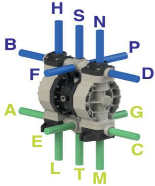 Ethanol Pump -40C AODD FDA Compliant 1" SS