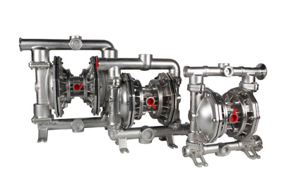 Ethanol Pump -40C AODD FDA Compliant 1/2" SS PSF60 - SC Filtration