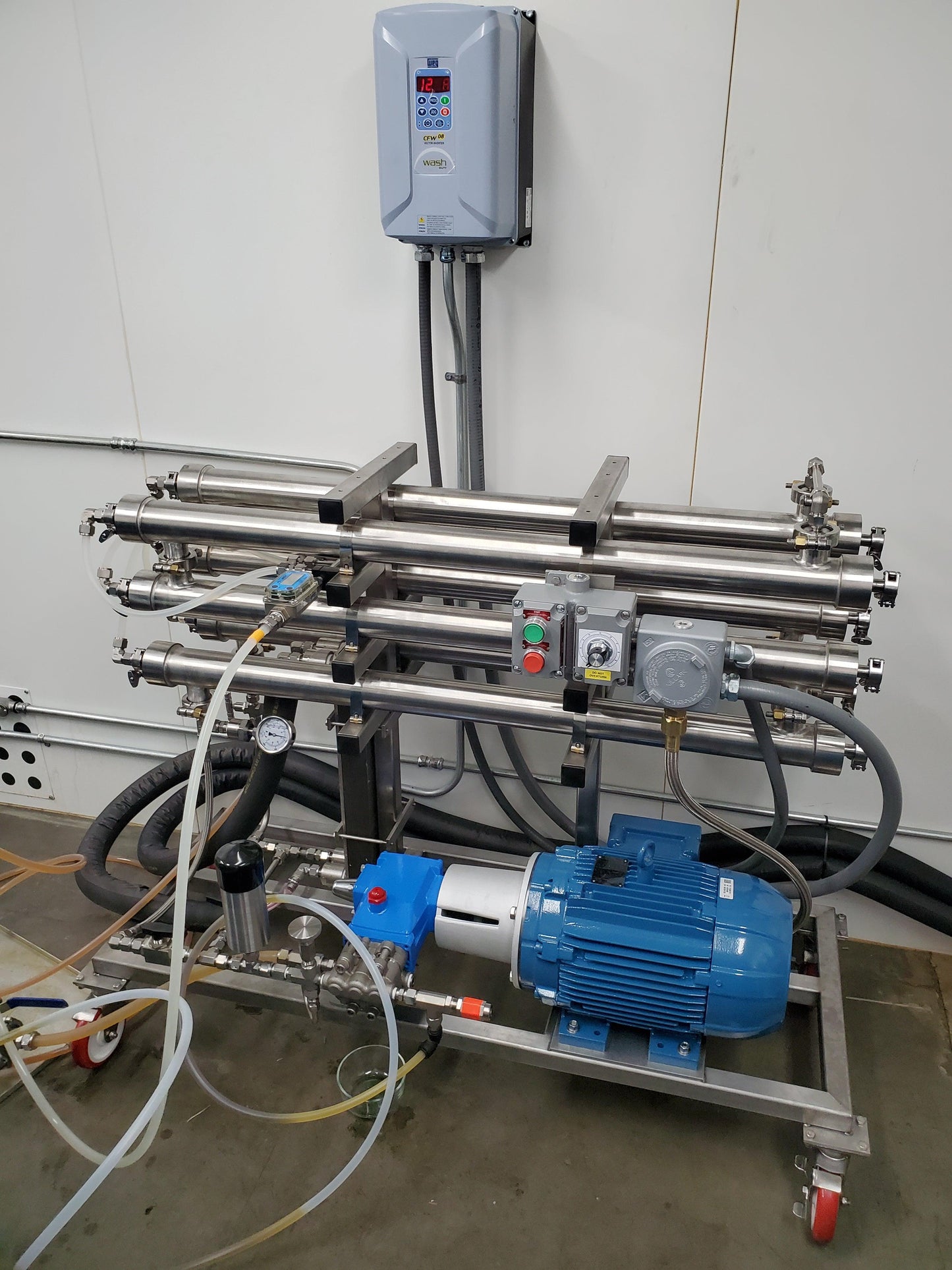 TGT OSN Membrane Skid Winterization Decolorization Desolvation - SC Filtration