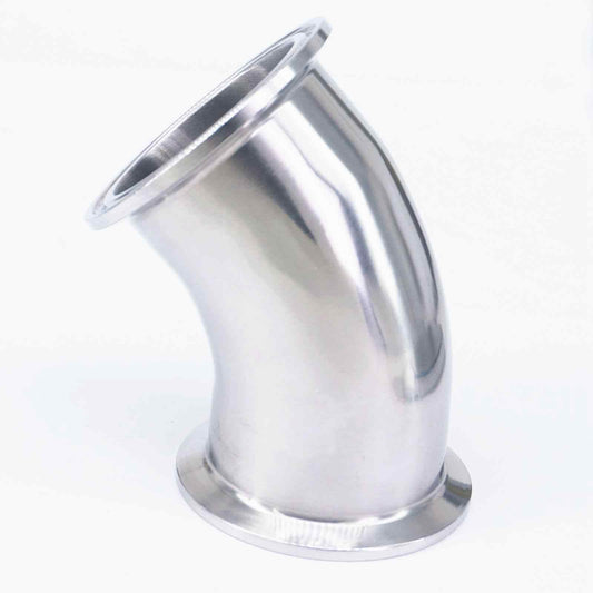 Trynox Sanitary 45 Degree Tri Clamp Elbow - SC Filtration