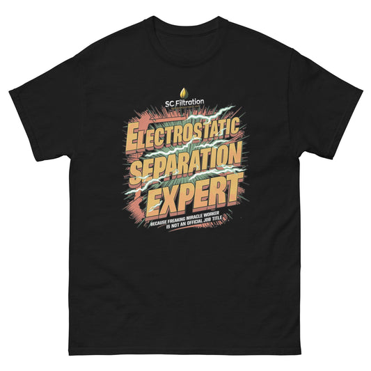 Electrostatic Expert 1 Men's classic tee - SC Filtration