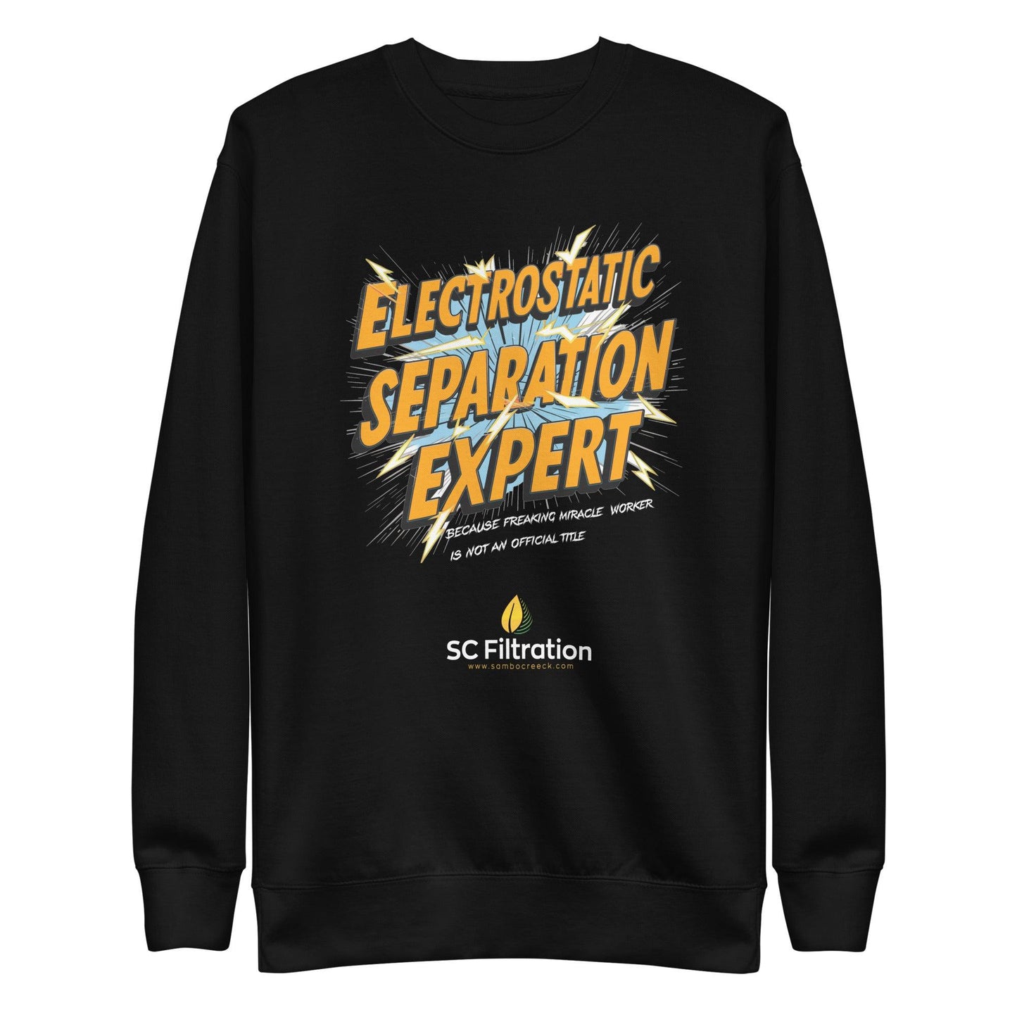 Electrostatic Expert Unisex Premium Sweatshirt - SC Filtration