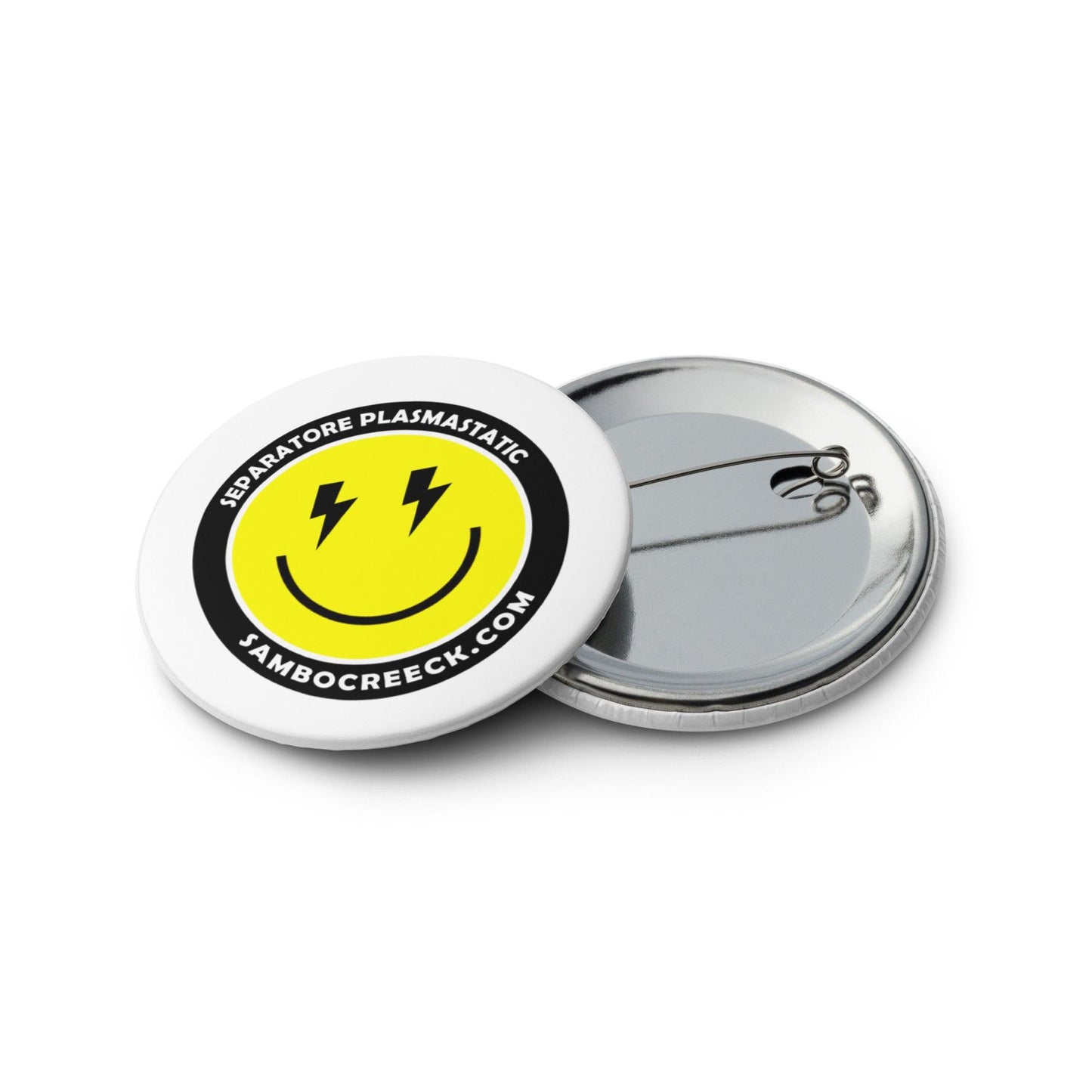 Happy Face Set of pin buttons - SC Filtration