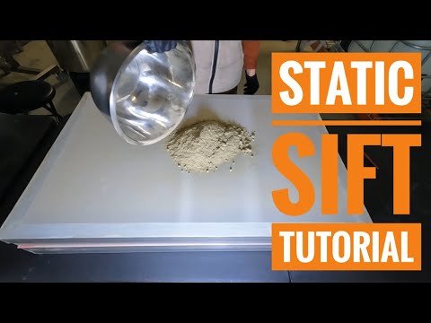The Art of Dry Sifting/Sieving