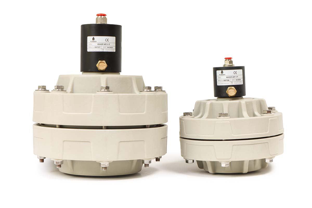 Pulsation Damper for AODD Pumps 120 Series - SC Filtration