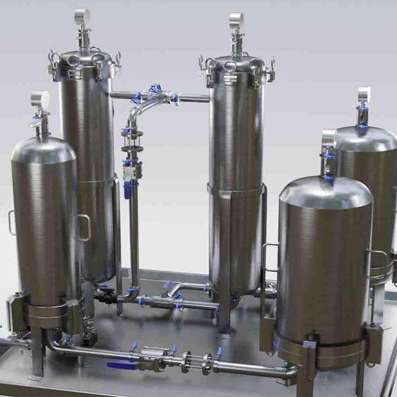 Scint Filter Complete 4 Stage Lenticular Filter Skid โ SC Filtration