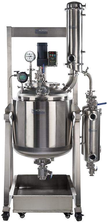 Dual-Jacketed 100L 316L-Grade Stainless Steel Reactor - SC Filtration