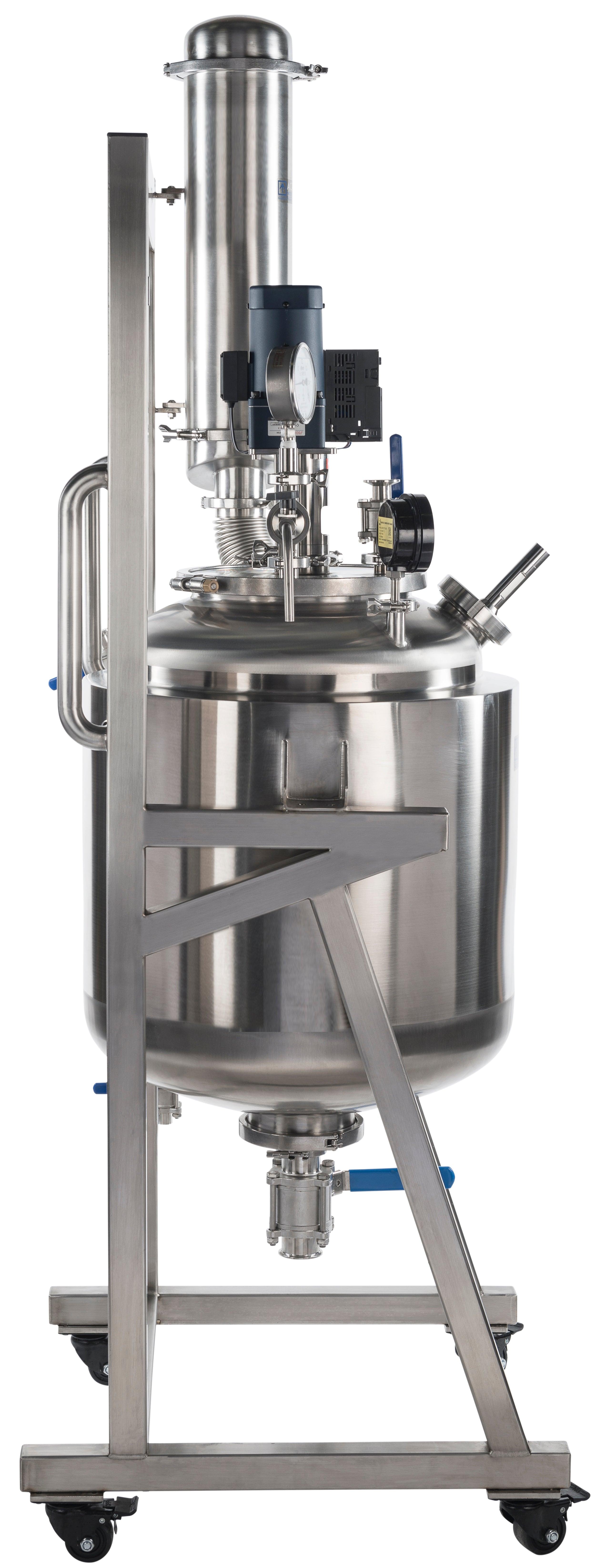 ESSENTIAL REACTOR Mサイズ 7 Dual-Jacketed 100L 316L Stainless Steel Reactor – SC Filtration