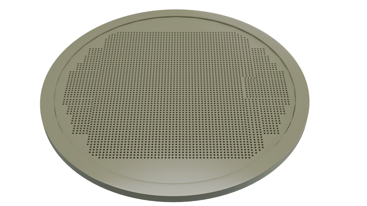 Perforated Filter Grate for Filter Trolleys